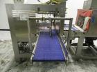 Used Great Lakes Model 708 E-27 Shrink Bundler capable of speeds up to 15 bundles per minute (depending on container size and pack pattern). Will handle bundles up to 12