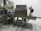 Used Great Lakes Model 708 E-27 Shrink Bundler capable of speeds up to 15 bundles per minute (depending on container size and pack pattern). Will handle bundles up to 12