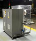 Used IMA BFB MS300 Shrink Bundler or stretch banding machine for carton multi-packing. Capable of speeds up to 40 bundles per minute. Uses PE type films. Max film speed to 150' per minute. Inline and...