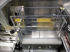 Used IMA BFB MS300 Shrink Bundler or stretch banding machine for carton multi-packing. Capable of speeds up to 40 bundles per minute. Uses PE type films. Max film speed to 150' per minute. Inline and...