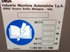 Used IMA BFB MS300 Shrink Bundler or stretch banding machine for carton multi-packing. Capable of speeds up to 40 bundles per minute. Uses PE type films. Max film speed to 150' per minute. Inline and...