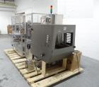 Used IMA BFB Model MS500BPBR Bundler. Machine is capable of speeds up to 30 bundles per minute. Has a package size range of 30mm to 280mm (wide) x 60mm to 300mm (long) x 30mm to 155mm (tall). Has a 1...