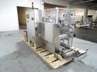 Used IMA BFB Model MS500BPBR Bundler. Machine is capable of speeds up to 30 bundles per minute. Has a package size range of 30mm to 280mm (wide) x 60mm to 300mm (long) x 30mm to 155mm (tall). Has a 1...