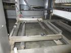 Used- KHS Kisters, Model 601P Tray Shrink Wrap Bundler for printed film with 24 in. x 10 ft. x 15 in. High Shrink Tunnel. Ha...