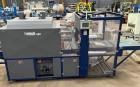 Lantech Model SB -2030 Compact Intermittent Motion Shrink Bundler and Tunnel.