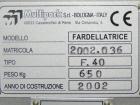 Used Multipack Model F-40 Carton Multi-Pack Stretch Or Shrink Film Bundler. Bundled package size range of Length- 30mm-350mm, Width- 12mm -200.., Height- 50mm -300. Cartons are received on infeed bel...