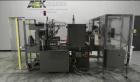 Used Omega Design Model DL-36 Dual Lane High Speed Shrink Bundler. Capable of speeds from 200 - 240 containers per minute. Is of stainless steel construction. Max product height: up to 11