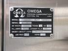 Used Omega Design Model DL-27 Dual Lane Shrink Bundler. Machine is capable of speeds from 200 to 240 bottles per minute (depending on product size and infeed pattern). Designed for dual main product ...