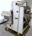 Used Omega Design Model DL-27 Dual Lane Shrink Bundler. Capable of speeds from 200 to 240 BPM (depending on product size and pattern). Has a Max film width of 26
