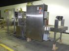 Used Omega Design Model DL-27 Dual Lane Multi-Pack Shrink Bundler. All stainless steel construction with Lexan type interlocked guarding. “Inline / Offset” infeed, utilizing single lane parallel dire...