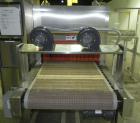 Used Omega Design Model DL-27 Dual Lane Multi-Pack Shrink Bundler. All stainless steel construction with Lexan type interlocked guarding. “Inline / Offset” infeed, utilizing single lane parallel dire...