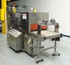Used Omega Design Model DL-27 Dual Lane Shrink Bundler. All Stainless Steel constriction. Capable of speeds from 10-40 (20 cycles max)  bundles per minute, depending on configuration. Designed for du...