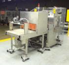 Used Omega Design Model DL-27 Dual Lane Shrink Bundler. All Stainless Steel constriction. Capable of speeds from 10-40 (20 cycles max)  bundles per minute, depending on configuration. Designed for du...