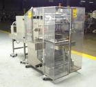 Used Omega Design Model DL-27 Dual Lane Shrink Bundler. All Stainless Steel constriction. Capable of speeds from 10-40 (20 cycles max)  bundles per minute, depending on configuration. Designed for du...