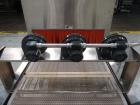 Used Omega Design Model TL-36 Triple Lane Stainless Steel Shrink Bundler