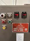 Used PMI SIB-30 Automatic Inline Shrink Bundler with Tunnel – 30 PPM, AB Controls, Film Rolls Included