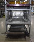 Used PMI (Arpac) Model SIB-35 Automatic Inline Shrink Bundler. Capable of speeds up to 30 bundles per minute (depending on application). Has a 35