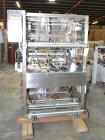 Used ZEPF Technologies SA-27DL Dual Lane Automatic Shrink Bundler. Model SA-27DL has a right angle dual lane infeed. Has 27