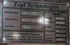 Used ZEPF Technologies SA-27DL Dual Lane Automatic Shrink Bundler. Model SA-27DL has a right angle dual lane infeed. Has 27