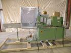 Used Skinetta Shrink Bundler, Model ASK300. Has a web width of 290mm. Maximum infeed width 380mm. Maximum height 290mm. Maximum length 350mm. Has a Z infeed, rear feed, to cross push to push straight...