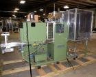 Used Skinetta Shrink Bundler, Model ASK300. Has a web width of 290mm. Maximum infeed width 380mm. Maximum height 290mm. Maximum length 350mm. Has a Z infeed, rear feed, to cross push to push straight...