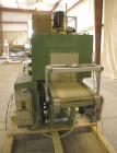 Used Skinetta Shrink Bundler, Model ASK300. Has a web width of 290mm. Maximum infeed width 380mm. Maximum height 290mm. Maximum length 350mm. Has a Z infeed, rear feed, to cross push to push straight...