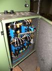 Used Skinetta Shrink Bundler, Model ASK300. Has a web width of 290mm. Maximum infeed width 380mm. Maximum height 290mm. Maximum length 350mm. Has a Z infeed, rear feed, to cross push to push straight...