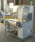 Used Skinetta Automatic Stretch Banding/ Shrink Bundle Machine, Model ASK200B, Serial #2517.02. Capable of speeds up to 20 cycles per minute. Will handle working film web width of 200 mm. Handles PE ...