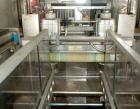 Used Skinetta Automatic Stretch Banding/ Shrink Bundle Machine, Model ASK200B, Serial #2517.02. Capable of speeds up to 20 cycles per minute. Will handle working film web width of 200 mm. Handles PE ...