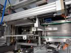 Used Skinetta (Christ Packaging) Model ASK300 Automatic single lane stretch/shrink film bundler. Capable of speeds up to 32 cycles per minute. Capable of a product size range (length) 75mm - 290mm (w...