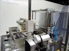 Used Skinetta (Christ Packaging) Model ASK300 Automatic single lane stretch/shrink film bundler. Capable of speeds up to 32 cycles per minute. Capable of a product size range (length) 75mm - 290mm (w...