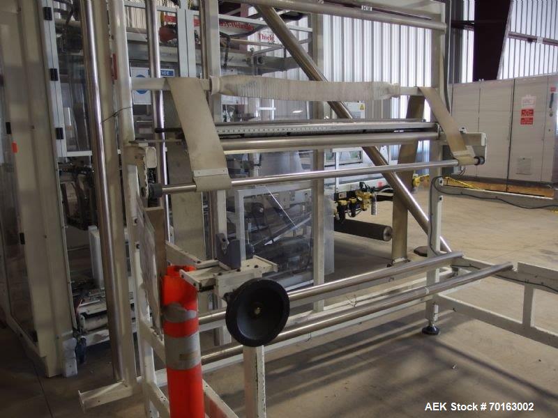Used Arpac Capro High Speed Flowwrapping System. Model 8000 LS