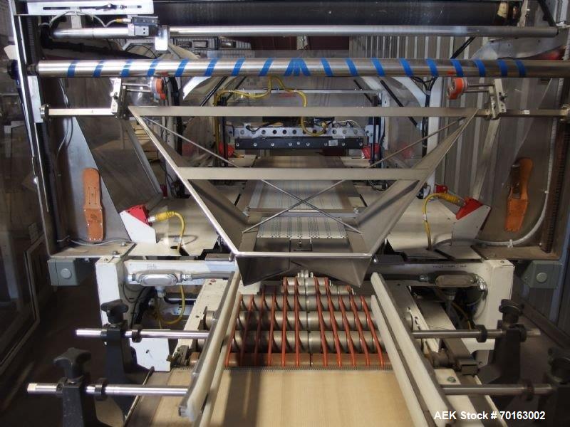 Used Arpac Capro High Speed Flowwrapping System. Model 8000 LS