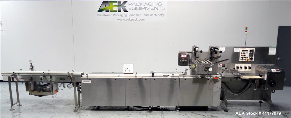 Used Stainless Steel Campbell Wrapping Corp. Model WTS-24 RH Sanitary Shrink Wrapper
