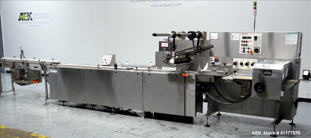 Used Stainless Steel Campbell Wrapping Corp. Model WTS-24 RH Sanitary Shrink Wrapper