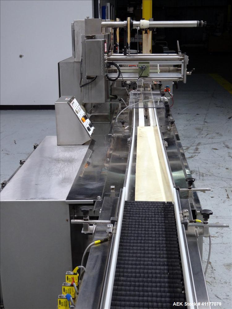 Used Stainless Steel Campbell Wrapping Corp. Model WTS-24 RH Sanitary Shrink Wrapper