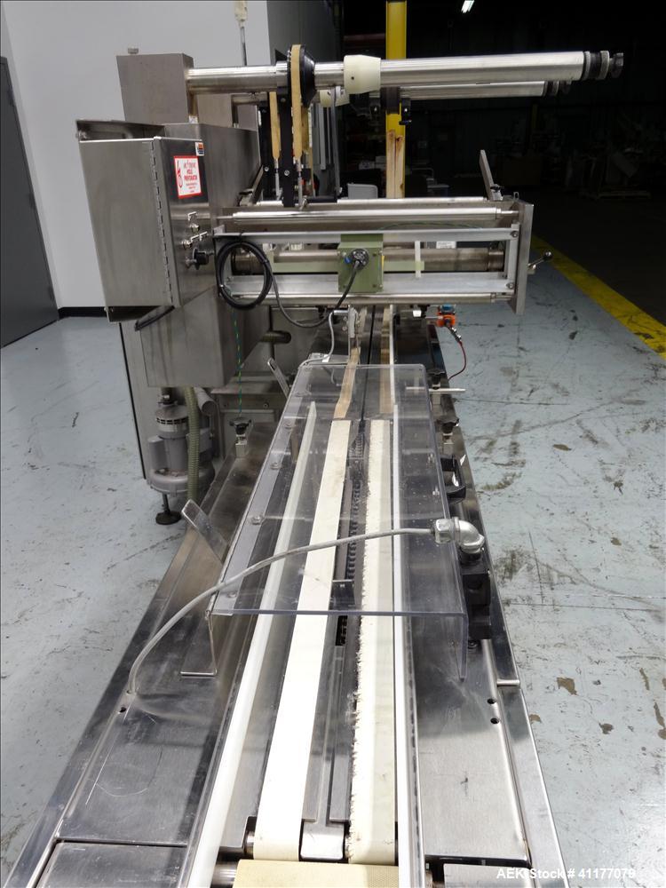Used Stainless Steel Campbell Wrapping Corp. Model WTS-24 RH Sanitary Shrink Wrapper