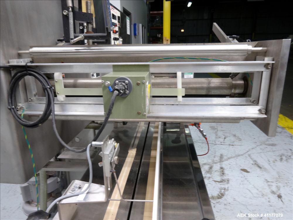 Used Stainless Steel Campbell Wrapping Corp. Model WTS-24 RH Sanitary Shrink Wrapper