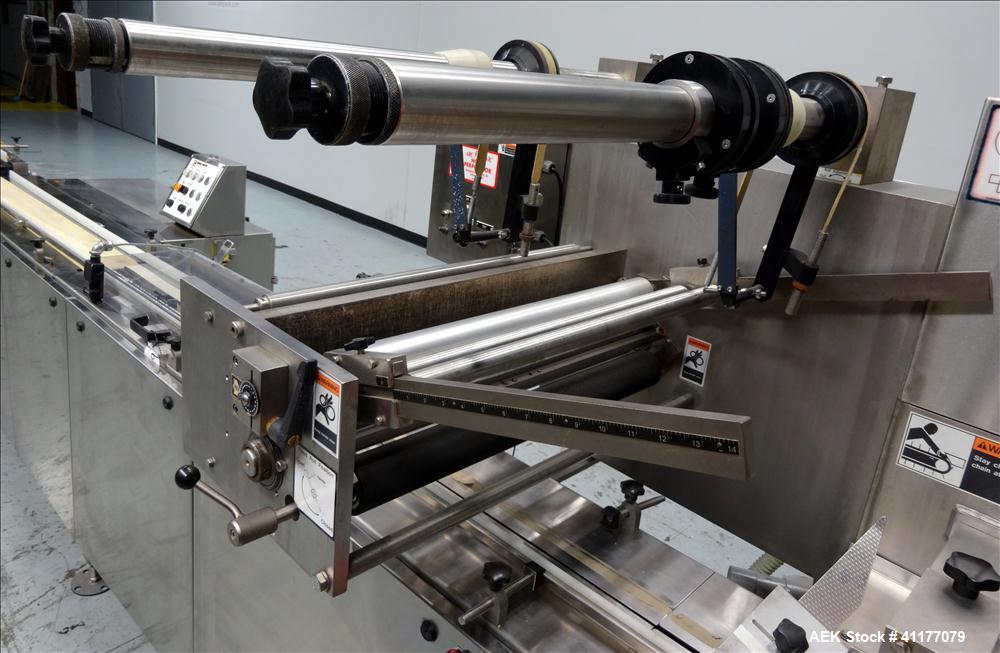 Used Stainless Steel Campbell Wrapping Corp. Model WTS-24 RH Sanitary Shrink Wrapper