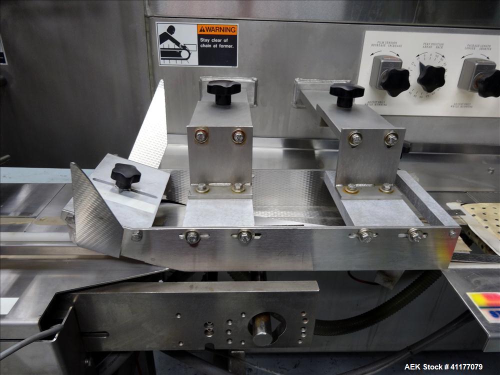 Used Stainless Steel Campbell Wrapping Corp. Model WTS-24 RH Sanitary Shrink Wrapper