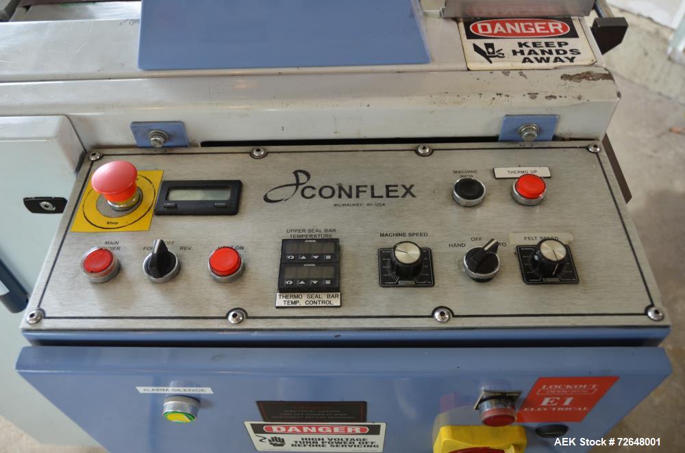 Used-Conflex Model CW-160 Horizontal Shrink Wrapp