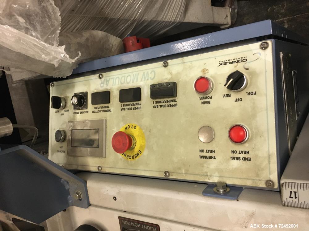 Used Conflex CWM-160 Horizontal Lap Sealer – Up to 200 PPM