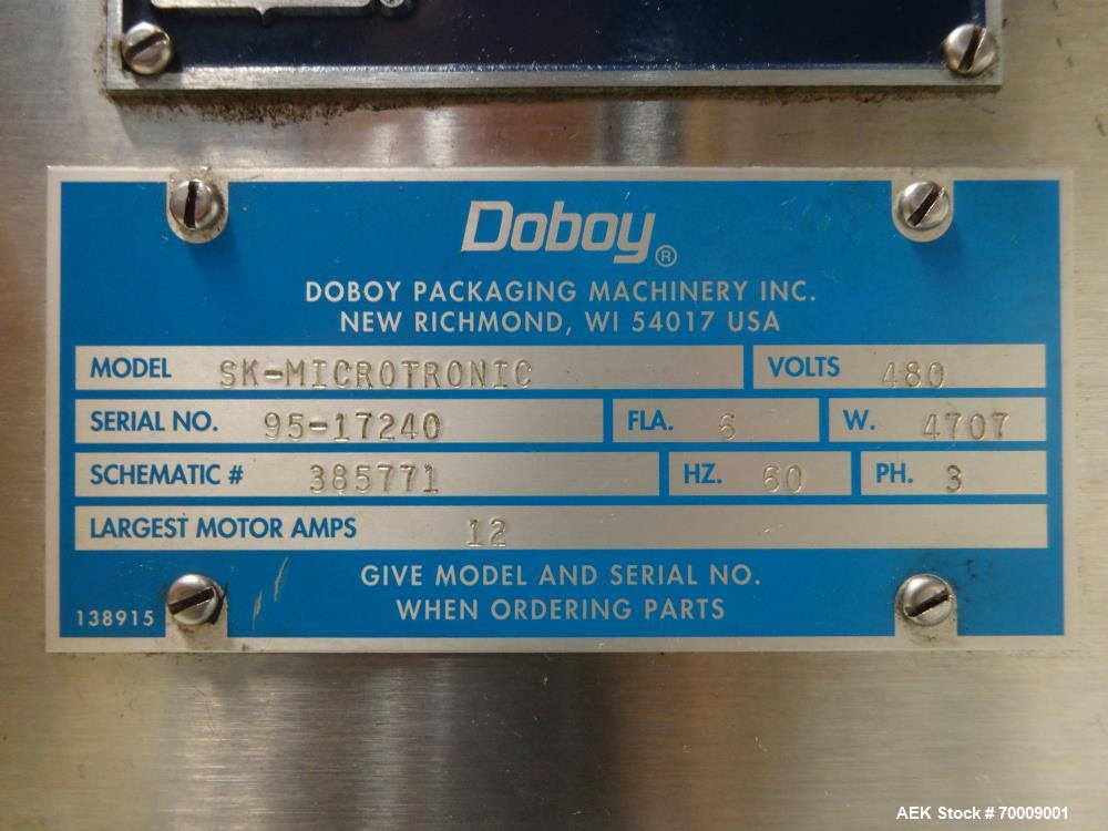 Used Doboy SK Microtronics Shrink Wrapper