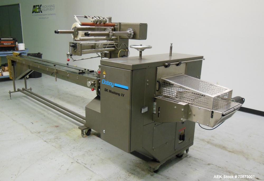 Used Doboy Model SK Shrink Film Mustang IV Horizontal Wrapper