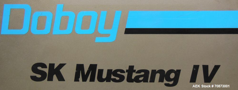 Used Doboy Model SK Shrink Film Mustang IV Horizontal Wrapper