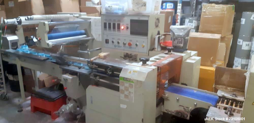 Used Furis FRS-590 Automatic Bath Bomb Packaging Line – 150 PPM – PVC, POF, PE Films