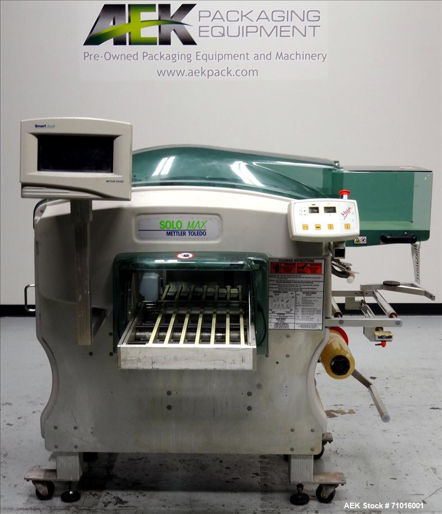 Used Mettler Toledo Exact Workhorse Model SoloMAX 0647 Automatic Tray Wrapper