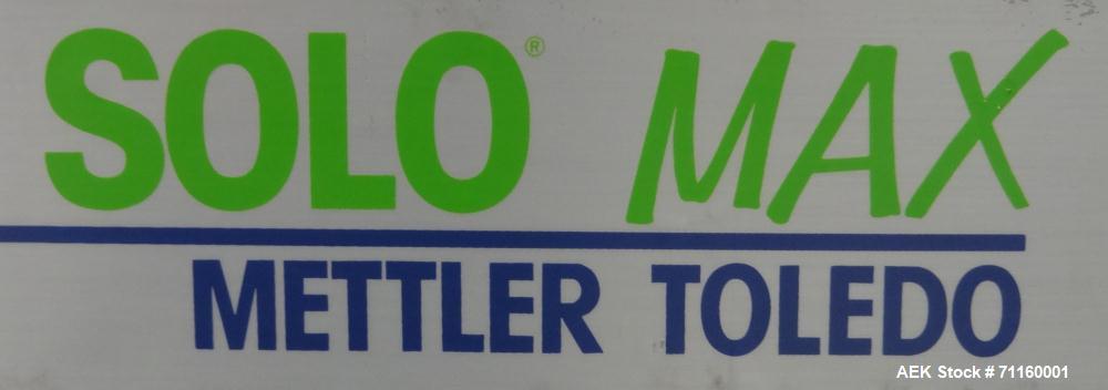 Used- Mettler Toledo Model SoloMAX 0647 Automatic Tray Wrapper