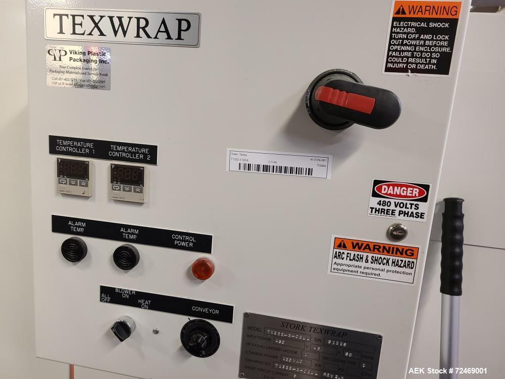 Used Texwrap (Pro-Mach) Horizontal Lap Sealer with Heat Tunnel