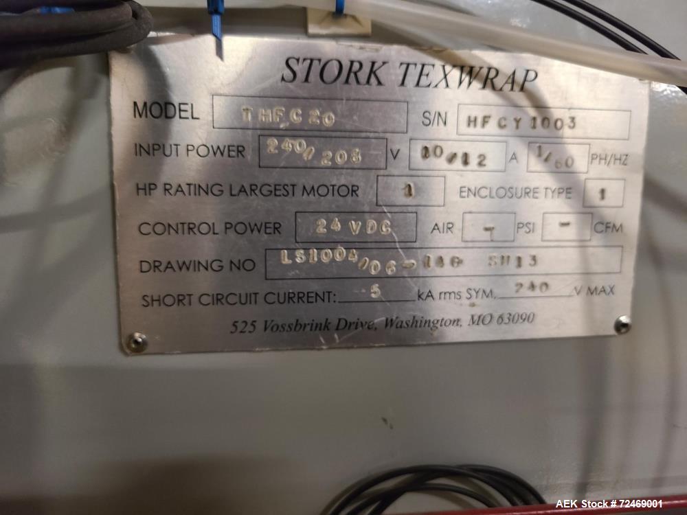 Used Texwrap (Pro-Mach) Horizontal Lap Sealer with Heat Tunnel